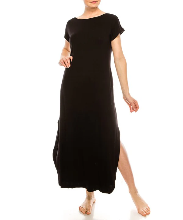 BAMBOO MAXI DRESS - Lositime