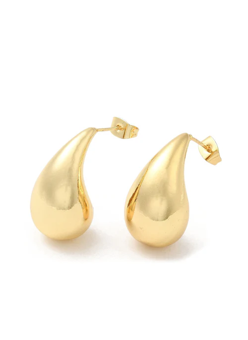 Chunky Gold Teardrops - Lositime