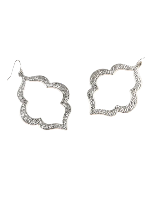 CJ Large Hammered Earrings - Lositime