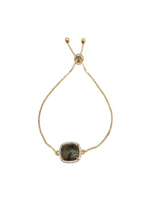 Blakely Adjustable Gemstone Bracelet - Lositime