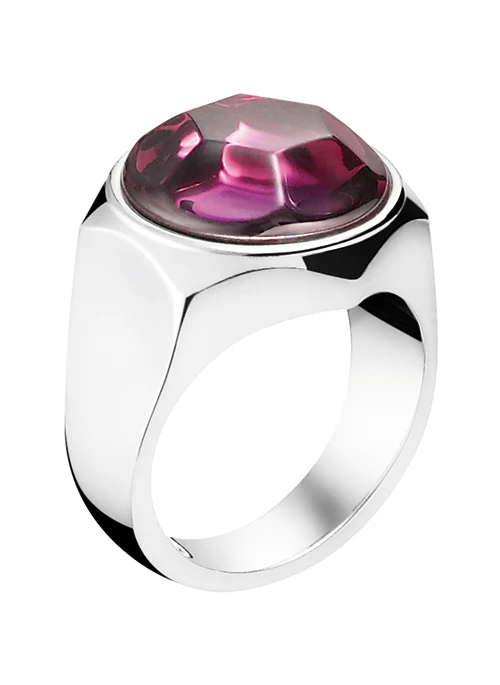Mania Crystal Ring Pink - Lositime