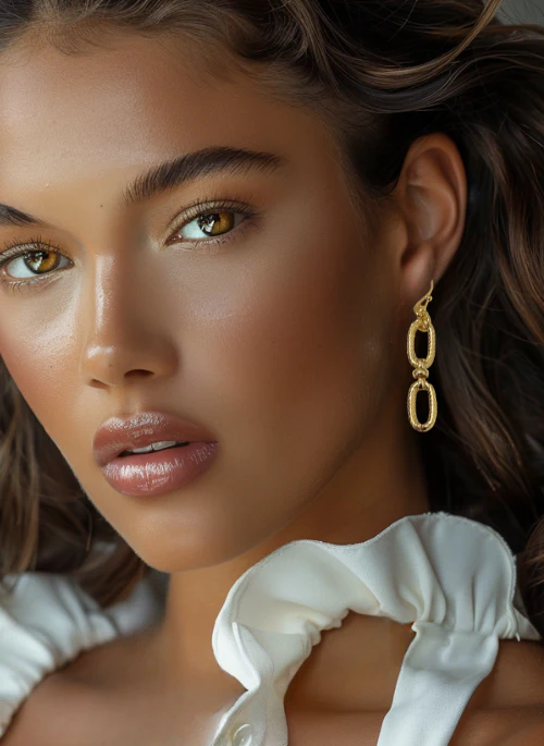 Reagan Gold Earrings - Lositime