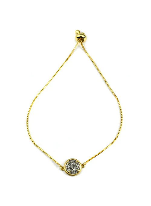 Addison Gold Adjustable Bracelet - Lositime